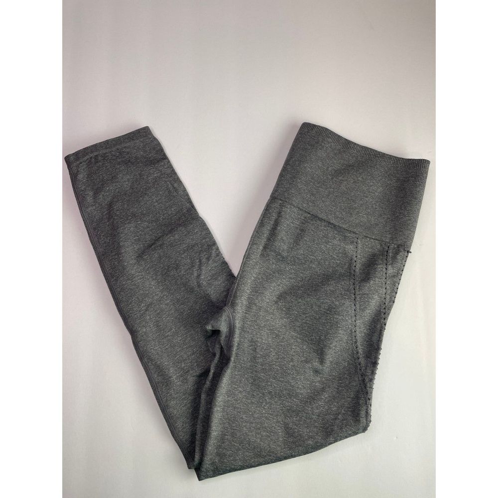 Fabletics Gray Womens Seamless Cropped Leggings Size Small